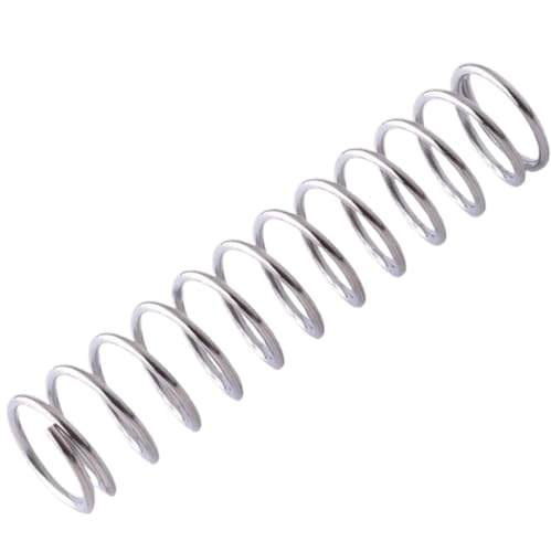 Druckfedern aus Edelstahl mit 2 mm Drahtdurchmesser – vielseitig einsetzbar, 10–35 mm Außendurchmesser, 10–100 mm Länge, 5/10 Stück(10pc 2x22x25mm) von ZhaoQIAN