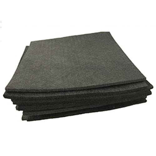 Hochtemperatur-Schweißdecke aus Graphitfilz, 8 Stück, 3/5/10 mm Dicke, for Wärmedämmung, flammhemmende Anwendungen(100 * 100 * 5mm) von ZhaoQIAN