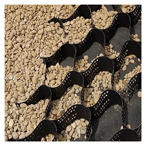 ZhaoQIAN HDPE-Geozellen-Gitterstabilisator, 4"/2" Höhe for Einfahrten, Parkplätze und Hangstabilisierung(2m x 10m (6.5ft x 33ft) 5cm/2" High) von ZhaoQIAN