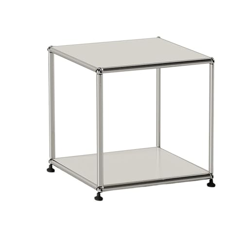 Zhaoj24-05 Beistelltische Modularer Sofa-Beistelltisch, beliebig gespleißter Aufbewahrungstisch, moderner minimalistischer Wohnzimmer-Beistelltisch(Weiß,Klein) von Zhaoj24-05