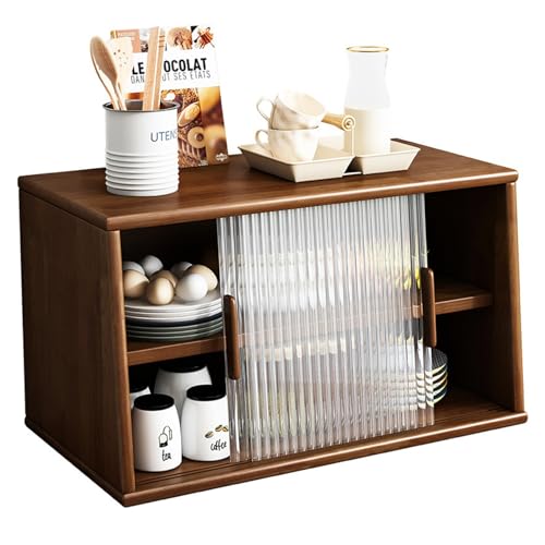 Zhaoj24-05 Buffetschränke Massivholz Sideboard Tischplatte Schrank Küche Lagerschrank Aufbewahrung Theke Top Kaffee Organizer(40cm) von Zhaoj24-05