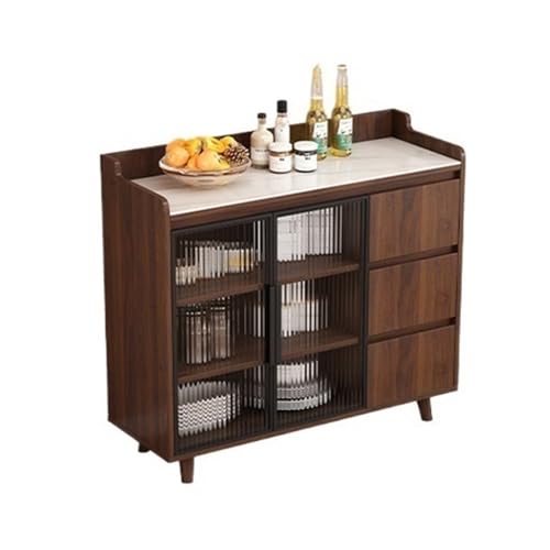 Zhaoj24-05 Buffetschränke Sideboard Schrank an der Wand integrierter Lagerschrank Glastür Lagerschrank Wohnzimmer von Zhaoj24-05