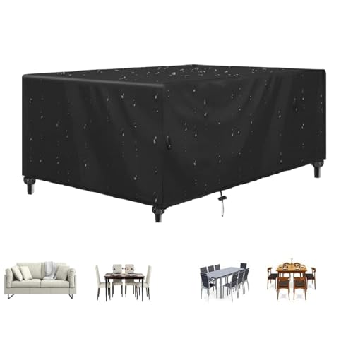 Abdeckung Gartenmöbel Winterfest 210x170x100cm Abdeckung Für Gartenmöbel Gartenmöbel Abdeckung Wasserdicht Black Schwerlast 600d Rechteckige Schutzhülle Terrassenmöbel Abdeckung Gartentisch Abdeckung Gartenmöbel Winterfest 210x170x100cm Abdeckung Für Gartenmöbel Gartenmöbel Abdeckung Wasserdicht Black Schwerlast 600d Rechteckige Schutzhülle Terrassenmöbel Abdeckung Gartentisch von Zhaoyang Art