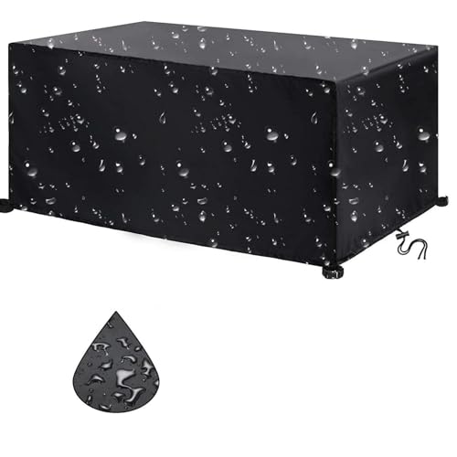 Abdeckung für Gartenmöbel Winterfest 105x75x70cm Rechteckig Gartenmöbel Abdeckung Wasserdicht Winddicht 420D Oxford Anti-UV Abdeckhaube Terrassenmöbel Gartenlounge Abdeckhauben für Tische und Stühle Abdeckung für Gartenmöbel Winterfest 105x75x70cm Rechteckig Gartenmöbel Abdeckung Wasserdicht Winddicht 420D Oxford Anti-UV Abdeckhaube Terrassenmöbel Gartenlounge Abdeckhauben für Tische und Stühle von Zhaoyang Art