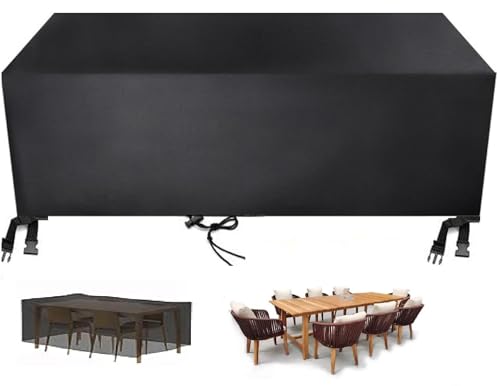 Gartentisch Abdeckung Winterfest 155x80x80cm Garten Abdeckung Möbel Wasserdicht Mit Schnallen & Spannkordel Schutzhülle Extra Starke Abdeckplane Für Alle Jahreszeiten Möbelabdeckungen Outdoor Gartentisch Abdeckung Winterfest 155x80x80cm Garten Abdeckung Möbel Wasserdicht Mit Schnallen & Spannkordel Schutzhülle Extra Starke Abdeckplane Für Alle Jahreszeiten Möbelabdeckungen Outdoor von Zhaoyang Art