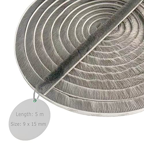 Bürstendichtung Selbstklebend, 5M(L) X 9mm(B) X 15mm(D), Bürstendichtungen, Bürstendichtungen Grau, Bürstenleiste Rolladen, Bürstendichtung Schiebetür, Rolladen Bürstendichtung Bürstendichtung Selbstklebend, 5M(L) X 9mm(B) X 15mm(D), Bürstendichtungen, Bürstendichtungen Grau, Bürstenleiste Rolladen, Bürstendichtung Schiebetür, Rolladen Bürstendichtung von ZhenSFlourish