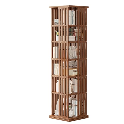 Bücherregale Drehbares Bücherregal, 360 Display Wood Spinning Bookshelf, vLiving Room Corner Organizer,Rotating Storage Display Rack,Fmultilayer Storage,for Living Room Study Room Office (Color : Wal Bücherregale Drehbares Bücherregal, 360 Display Wood Spinning Bookshelf, vLiving Room Corner Organizer,Rotating Storage Display Rack,Fmultilayer Storage,for Living Room Study Room Office (Color : Wal von Zheng Hui Shop