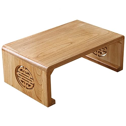 Couchtisch, Mini Massivholz Tatami Japanischer Couchtisch, Haus Zen Zwerg Tee Tisch, geeignet für Schlafzimmer Wohnzimmer (Color : C, S : 70x45x30cm) von Zheng Hui Shop