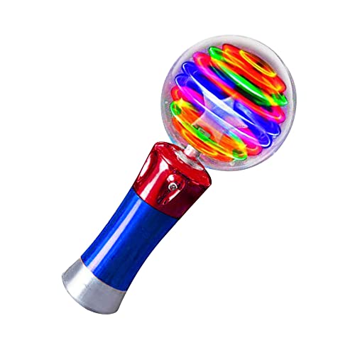 Leuchten Sie den magischen LED-Spinnball auf Aufregendes drehendes Lichtshow-Spielzeug für Party-Requisiten für Kinder, Jungen, Mädchen von Zhenqi