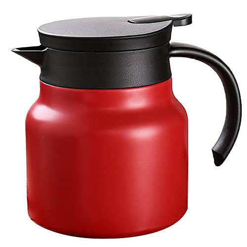 Wärmedämmende Teekanne, Kaffee, Thermoskanne, 800 ml, 12 Stunden Wärmeerhaltung für Kaffee, Tee, Milchgetränk von Zhenqi
