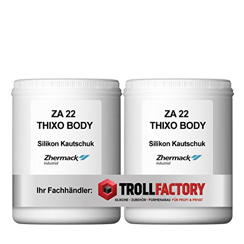 Zhermack Silikon Kautschuk ZA 22 THIXO BODY Thixotropic Haut Maskenbau Spezial Effekt streichfähig rosa/hautfarben 2kg Zhermack Silikon Kautschuk ZA 22 THIXO BODY Thixotropic Haut Maskenbau Spezial Effekt streichfähig rosa/hautfarben 2kg von Zhermack