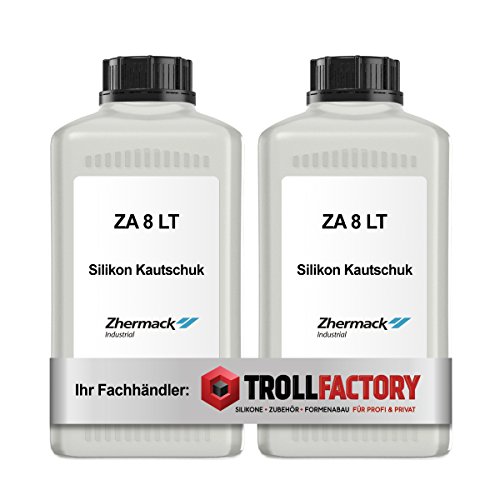 Zhermack Silikon Kautschuk ZA 8 LT Shore 8 transluzent weich Dubliersilikon 1:1 2kg Zhermack Silikon Kautschuk ZA 8 LT Shore 8 transluzent weich Dubliersilikon 1:1 2kg von Zhermack