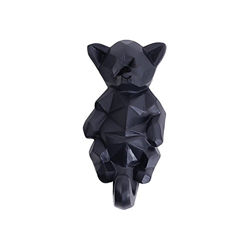 Zhi Jin, 1 Stück, Schwarz, Geometrie mit Haken zum Aufhängen mit-Dekor für Haus Büro Chihuahua von Zhi Jin