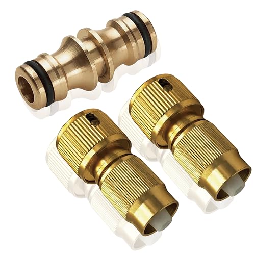 Set von Gartenschlauch Expansion Verbindungsstück männlich Rohr Adapter Reparatur mit Schnellverbinder, Schlauch Reparatur Zubehör passt zu erweiterbaren Gartenschlauch Set von Gartenschlauch Expansion Verbindungsstück männlich Rohr Adapter Reparatur mit Schnellverbinder, Schlauch Reparatur Zubehör passt zu erweiterbaren Gartenschlauch von ZhiheHui