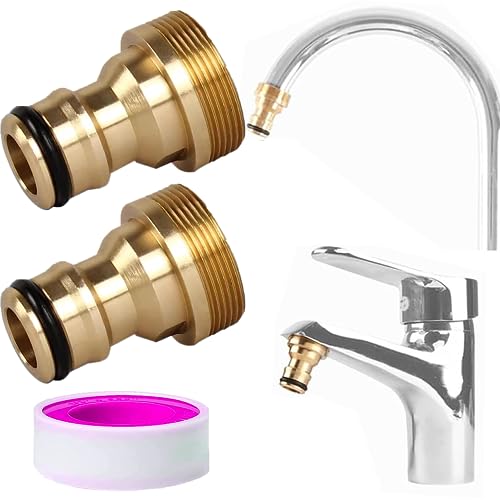 Universal Küchenarmatur Verbinder Küchenarmatur Schlauchverbinder Wasserhahn auf Gartenschlauch Anschlussarmatur Küche Garten Bewässerung Wasserhahn Anschluss von ZhiheHui
