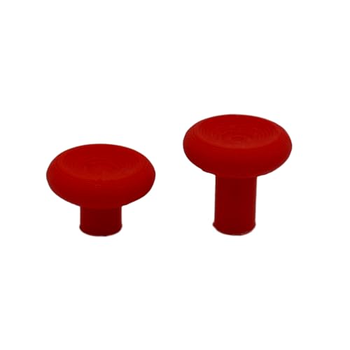 Zhixteu Joystick Schale für Legion Go, Rot, 3D-Druck, Kunststoff, Hoher/Niedriger Stil, 1 Paar (Langes/Kurzes) von Zhixteu