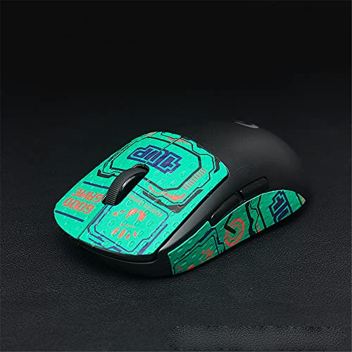 Maus Anti-Rutsch Aufkleber passend für Logitech G Pro W Superlight, Schweißresistente Pads, Griptape für G Pro W Superlight Maus (HZ-G-10) von Zhixteu