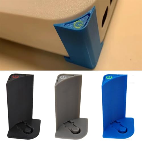 Zhixteu Obere Netzschaltertaste für Mac mini M4, Power Assist Taste Stromtaste Oben am Computer Druckschalter (Blau) von Zhixteu