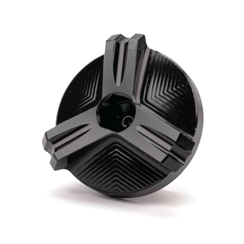 Zhjuan Motorradzubehör Motoröl-Einfülldeckel Verschlussschraube Abdeckung Kompatibel mit Yamaha MT03 MT07 MT10 FZ07 FZ10 MT25 von Zhjuan