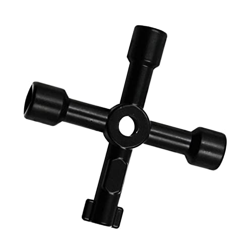 4 Wege Schlüssel, Multifunktionale Utilities Schlüssel Universal Kreuz Schlüssel Schaltschrank Schlüssel Dreiecksschlüssel Wasserschlüssel für Elektrische Wasser Gas Meter Box Schrank Öffnen Schlüssel 4 Wege Schlüssel, Multifunktionale Utilities Schlüssel Universal Kreuz Schlüssel Schaltschrank Schlüssel Dreiecksschlüssel Wasserschlüssel für Elektrische Wasser Gas Meter Box Schrank Öffnen Schlüssel von ZHjuju