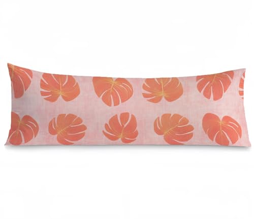 Kissenbezug 40 x 120 Seitenschläferkissen Bezug Rosa Kissenbezug Blatt Kissen seitenschläfer Samt Verbessern Sie Schlafqualität Pillow Case, Doppelseitig Drucken für Sofa Deko Schlafzimmer, Model345 Kissenbezug 40 x 120 Seitenschläferkissen Bezug Rosa Kissenbezug Blatt Kissen seitenschläfer Samt Verbessern Sie Schlafqualität Pillow Case, Doppelseitig Drucken für Sofa Deko Schlafzimmer, Model345 von Zhngshlg