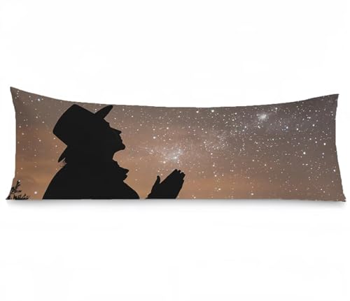 Kissenbezug 40 x 120 Seitenschläferkissen Bezug Sternenhimmel Kissenbezug Mann Kissen seitenschläfer Samt Verbessern Sie Schlafqualität Pillow Case, Doppelseitig Drucken für Deko Schlafzimmer,Model555 Kissenbezug 40 x 120 Seitenschläferkissen Bezug Sternenhimmel Kissenbezug Mann Kissen seitenschläfer Samt Verbessern Sie Schlafqualität Pillow Case, Doppelseitig Drucken für Deko Schlafzimmer,Model555 von Zhngshlg