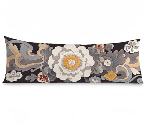 Kissenbezug 40 x 145 Seitenschläferkissen Bezug Nordeuropa Kissenbezug Blume Kissen seitenschläfer Samt Verbessern Sie Schlafqualität Pillow Case, Doppelseitig Drucken für Sofa Schlafzimmer, Model393 Kissenbezug 40 x 145 Seitenschläferkissen Bezug Nordeuropa Kissenbezug Blume Kissen seitenschläfer Samt Verbessern Sie Schlafqualität Pillow Case, Doppelseitig Drucken für Sofa Schlafzimmer, Model393 von Zhngshlg