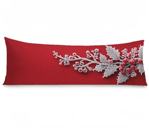 Kissenbezug 40 x 145 Seitenschläferkissen Bezug Rot Kissenbezug Modern Kissen seitenschläfer Leinen Verbessern Sie Schlafqualität Pillow Case, Doppelseitig Drucken für Sofa Deko Schlafzimmer, Model336 Kissenbezug 40 x 145 Seitenschläferkissen Bezug Rot Kissenbezug Modern Kissen seitenschläfer Leinen Verbessern Sie Schlafqualität Pillow Case, Doppelseitig Drucken für Sofa Deko Schlafzimmer, Model336 von Zhngshlg