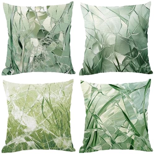 Outdoor Kissen Abstrakt Muster Design, Wasserdichter Kissenbezug 45x45 Senf, 4er Set Outdoor Kissen Wetterfest Leinen Kissenbezüge Unsichtbarem Reißverschluss für Balkon Deko Sommer Geschenke Z-664 Outdoor Kissen Abstrakt Muster Design, Wasserdichter Kissenbezug 45x45 Senf, 4er Set Outdoor Kissen Wetterfest Leinen Kissenbezüge Unsichtbarem Reißverschluss für Balkon Deko Sommer Geschenke Z-664 von Zhngshlg