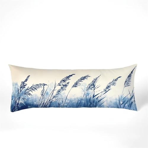 Seitenschläferkissen Bezug 30 x 90, Nordeuropa Kissenbezug 30x90 Kissen seitenschläfer Einfachheit Muster Samt Verbessern Sie Schlafqualität Pillow Case für Sofa Wohnzimmer Schlafzimmer, Model418 von Zhngshlg