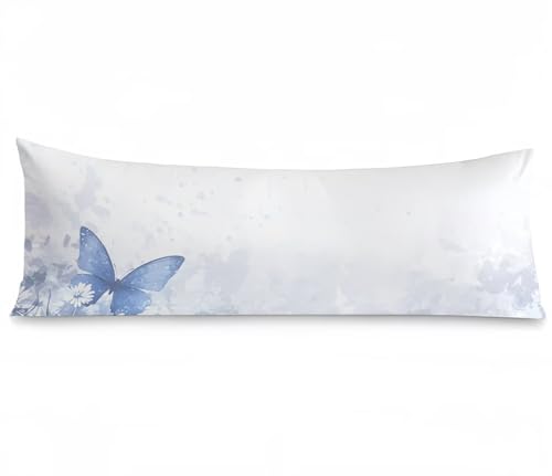 Seitenschläferkissen Bezug 40 x 120, Einfach Kissenbezug 40x120 Kissen seitenschläfer Schmetterling Muster Leinen Verbessern Sie Schlafqualität Pillow Case für Sofa Wohnzimmer Schlafzimmer, Model982 Seitenschläferkissen Bezug 40 x 120, Einfach Kissenbezug 40x120 Kissen seitenschläfer Schmetterling Muster Leinen Verbessern Sie Schlafqualität Pillow Case für Sofa Wohnzimmer Schlafzimmer, Model982 von Zhngshlg