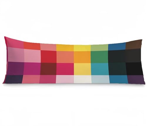 Seitenschläferkissen Bezug 40 x 120, Farbe Kissenbezug 40x120 kissen seitenschläfer Gitter Muster Samt Verbessern Sie Schlafqualität Pillow Case, Doppelseitig Drucken für Sofa Schlafzimmer, Model1000 Seitenschläferkissen Bezug 40 x 120, Farbe Kissenbezug 40x120 kissen seitenschläfer Gitter Muster Samt Verbessern Sie Schlafqualität Pillow Case, Doppelseitig Drucken für Sofa Schlafzimmer, Model1000 von Zhngshlg