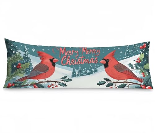 Seitenschläferkissen Bezug 40 x 120, Kardinal Kissenbezug 40x120 kissen seitenschläfer Brief Muster Samt Verbessern Sie Schlafqualität Pillow Case, Doppelseitig Drucken für Sofa Schlafzimmer, Model547 von Zhngshlg