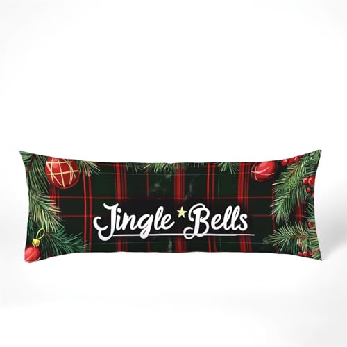 Seitenschläferkissen Bezug 50 x 150, Weihnachten Kissenbezug 50x150 Kissen seitenschläfer Brief Muster Samt Verbessern Sie Schlafqualität Pillow Case, Doppelseitig Drucken für Schlafzimmer, Model427 Seitenschläferkissen Bezug 50 x 150, Weihnachten Kissenbezug 50x150 Kissen seitenschläfer Brief Muster Samt Verbessern Sie Schlafqualität Pillow Case, Doppelseitig Drucken für Schlafzimmer, Model427 von Zhngshlg