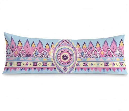 Seitenschläferkissen Bezug 60 x 180, Böhmen Kissenbezug 60x180 kissen seitenschläfer Blume Muster Samt Verbessern Sie Schlafqualität Pillow Case, Doppelseitig Drucken für Sofa Schlafzimmer, Model604 Seitenschläferkissen Bezug 60 x 180, Böhmen Kissenbezug 60x180 kissen seitenschläfer Blume Muster Samt Verbessern Sie Schlafqualität Pillow Case, Doppelseitig Drucken für Sofa Schlafzimmer, Model604 von Zhngshlg