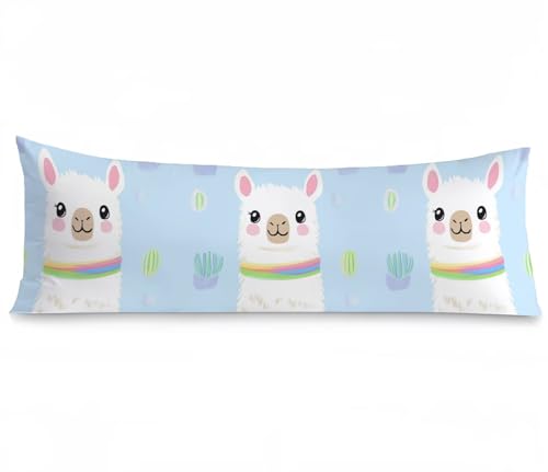 Seitenschläferkissen Bezug Alpaka, Niedlich Kissenbezug 40x120, Samt Verbessern Sie Schlafqualität Pillow Case, Doppelseitig Drucken mit Unsichtbarem Reißverschluss für Sofa Wohnzimmer Bett, Model989 Seitenschläferkissen Bezug Alpaka, Niedlich Kissenbezug 40x120, Samt Verbessern Sie Schlafqualität Pillow Case, Doppelseitig Drucken mit Unsichtbarem Reißverschluss für Sofa Wohnzimmer Bett, Model989 von Zhngshlg