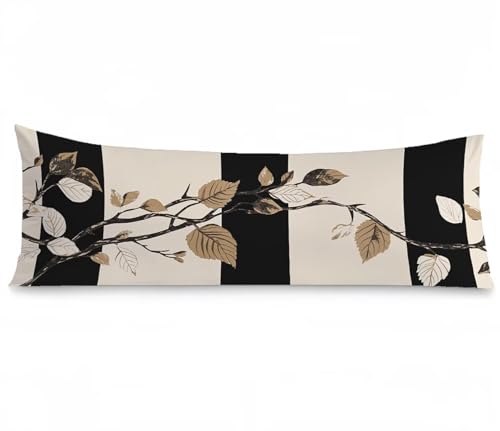 Seitenschläferkissen Bezug Blatt, Streifen Kissenbezug 40x145, Samt Verbessern Sie Schlafqualität Pillow Case, Doppelseitig Drucken mit Unsichtbarem Reißverschluss für Sofa Wohnzimmer Bett, Model710 Seitenschläferkissen Bezug Blatt, Streifen Kissenbezug 40x145, Samt Verbessern Sie Schlafqualität Pillow Case, Doppelseitig Drucken mit Unsichtbarem Reißverschluss für Sofa Wohnzimmer Bett, Model710 von Zhngshlg
