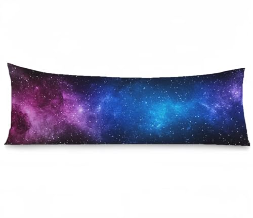 Seitenschläferkissen Bezug Traum, Sternenhimmel Kissenbezug 30x90, Samt Verbessern Sie Schlafqualität Pillow Case, Doppelseitig Drucken mit Unsichtbarem Reißverschluss für Schlafzimmer Bett, Model344 Seitenschläferkissen Bezug Traum, Sternenhimmel Kissenbezug 30x90, Samt Verbessern Sie Schlafqualität Pillow Case, Doppelseitig Drucken mit Unsichtbarem Reißverschluss für Schlafzimmer Bett, Model344 von Zhngshlg