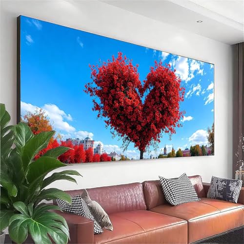Diamond Painting Baum Diamond Painting Erwachsene Groß XXL 200x80 cm, 5D Landschaft Diamant Malerei Basteln Mädchen ab 8 Jahre, DIY Runde Crystal Stickerei Cross Stitch Malerei für Deko Wohnzimmer U-0 Diamond Painting Baum Diamond Painting Erwachsene Groß XXL 200x80 cm, 5D Landschaft Diamant Malerei Basteln Mädchen ab 8 Jahre, DIY Runde Crystal Stickerei Cross Stitch Malerei für Deko Wohnzimmer U-0 von Zhngzoyn