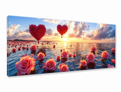 Diamond Painting Blume Diamond Painting Erwachsene Groß XXL 200x80 cm, 5D Sonnenuntergang Diamant Malerei Bilder Basteln Mädchen ab 8 Jahre, DIY Runde Crystal Stickerei Malerei für Deko Wohnzimmer O-1 Diamond Painting Blume Diamond Painting Erwachsene Groß XXL 200x80 cm, 5D Sonnenuntergang Diamant Malerei Bilder Basteln Mädchen ab 8 Jahre, DIY Runde Crystal Stickerei Malerei für Deko Wohnzimmer O-1 von Zhngzoyn