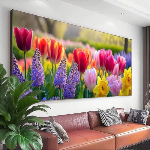 Diamond Painting Farbe Diamond Painting Erwachsene Groß XXL 175x70 cm, 5D Blume Diamant Malerei Bilder Basteln Mädchen ab 8 Jahre, DIY Runde Crystal Stickerei Cross Stitch Art für Deko Wohnzimmer V-3 Diamond Painting Farbe Diamond Painting Erwachsene Groß XXL 175x70 cm, 5D Blume Diamant Malerei Bilder Basteln Mädchen ab 8 Jahre, DIY Runde Crystal Stickerei Cross Stitch Art für Deko Wohnzimmer V-3 von Zhngzoyn