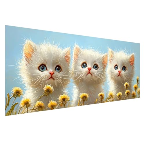 Diamond Painting Katze Diamond Painting Erwachsene Groß XXL 175x70 cm, 5D Blume Diamant Malerei Bilder Basteln Mädchen ab 8 Jahre, DIY Eckige Steine Cross Stitch Malerei für Deko Wohnzimmer Z0-653 Diamond Painting Katze Diamond Painting Erwachsene Groß XXL 175x70 cm, 5D Blume Diamant Malerei Bilder Basteln Mädchen ab 8 Jahre, DIY Eckige Steine Cross Stitch Malerei für Deko Wohnzimmer Z0-653 von Zhngzoyn