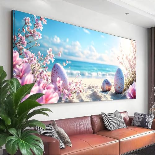 Diamond Painting Strand Diamond Painting Erwachsene Groß XXL 225x90 cm, 5D Blume Diamant Malerei Bilder Basteln Mädchen ab 8 Jahre, DIY Runde Crystal Stickerei Cross Stitch Art für Deko Wohnzimmer Z-0 Diamond Painting Strand Diamond Painting Erwachsene Groß XXL 225x90 cm, 5D Blume Diamant Malerei Bilder Basteln Mädchen ab 8 Jahre, DIY Runde Crystal Stickerei Cross Stitch Art für Deko Wohnzimmer Z-0 von Zhngzoyn
