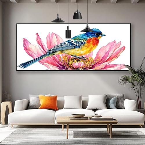 Diamond Painting Tier Diamond Painting Erwachsene Groß XXL 125x50 cm, 5D Blume Diamant Malerei Bilder Basteln Mädchen ab 8 Jahre, DIY Runde Crystal Stickerei Cross Stitch Art für Deko Wohnzimmer V-7 Diamond Painting Tier Diamond Painting Erwachsene Groß XXL 125x50 cm, 5D Blume Diamant Malerei Bilder Basteln Mädchen ab 8 Jahre, DIY Runde Crystal Stickerei Cross Stitch Art für Deko Wohnzimmer V-7 von Zhngzoyn
