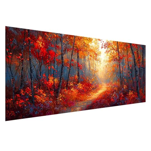 Diamond Painting Wald Diamond Painting Erwachsene Groß XXL 200x80 cm, 5D Baum Diamant Malerei Bilder Basteln Mädchen ab 8 Jahre, DIY Eckige Steine Stickerei Cross Stitch Malerei Deko Wohnzimmer Z0-677 Diamond Painting Wald Diamond Painting Erwachsene Groß XXL 200x80 cm, 5D Baum Diamant Malerei Bilder Basteln Mädchen ab 8 Jahre, DIY Eckige Steine Stickerei Cross Stitch Malerei Deko Wohnzimmer Z0-677 von Zhngzoyn