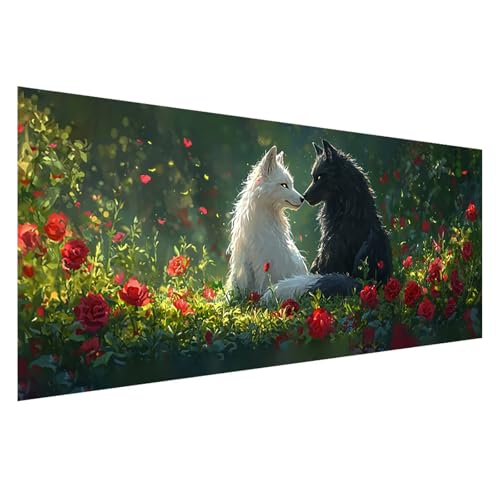 Diamond Painting Wolf Diamond Painting Erwachsene Groß XXL 175x70 cm, 5D Blume Diamant Malerei Bilder Basteln Mädchen ab 8 Jahre, DIY Eckige Steine Cross Stitch Malerei für Deko Wohnzimmer Z0-661 Diamond Painting Wolf Diamond Painting Erwachsene Groß XXL 175x70 cm, 5D Blume Diamant Malerei Bilder Basteln Mädchen ab 8 Jahre, DIY Eckige Steine Cross Stitch Malerei für Deko Wohnzimmer Z0-661 von Zhngzoyn