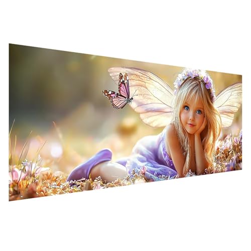 Diamond Painting XXL 125x50 cm, 5D Diamant Painting Bilder Engel Diamant Art Malerei Schmetterling,DIY Eckige Steine Crystal Stickerei Kreuzstich Bastelset Erwachsene für Zimmer Deko Geschenke Z0-735 Diamond Painting XXL 125x50 cm, 5D Diamant Painting Bilder Engel Diamant Art Malerei Schmetterling,DIY Eckige Steine Crystal Stickerei Kreuzstich Bastelset Erwachsene für Zimmer Deko Geschenke Z0-735 von Zhngzoyn