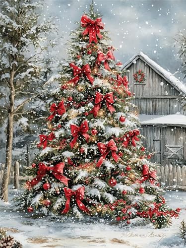 Diamond Painting Weihnachtsbaum, Lagerhaus Diamond Painting Kinder DIY Bastelset Erwachsene Runder Full Drill Crystal Art Kreuzstich Stickerei Basteln für Zuhause Wanddekorationen, 45x60cm, Model155 Diamond Painting Weihnachtsbaum, Lagerhaus Diamond Painting Kinder DIY Bastelset Erwachsene Runder Full Drill Crystal Art Kreuzstich Stickerei Basteln für Zuhause Wanddekorationen, 45x60cm, Model155 von Zhnncfgg