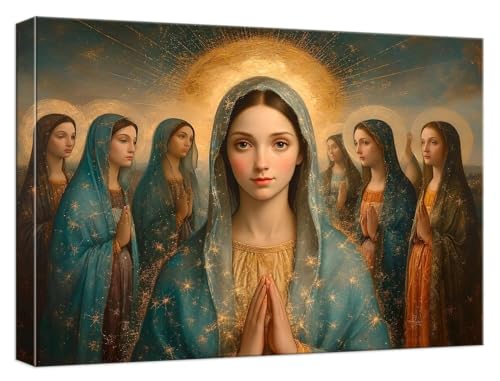 Malen Nach Zahlen Religion Malen Nach Zahlen Kinder ab 7 Frau DIY Basteln Erwachsene Handgemalt Ölgemälde Mit 3 Pinseln und Acrylfarbe Knitterfreie Leinwand für Geschenke Home Dekor 60x90cm, Model834 Malen Nach Zahlen Religion Malen Nach Zahlen Kinder ab 7 Frau DIY Basteln Erwachsene Handgemalt Ölgemälde Mit 3 Pinseln und Acrylfarbe Knitterfreie Leinwand für Geschenke Home Dekor 60x90cm, Model834 von Zhnncfgg