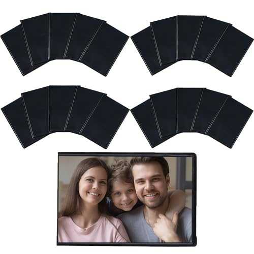 ZhongShuang 20 Stück Magnet Bilderrahmen,9.3x6.3cm Magnetische Fototaschen,selbst Gestalten Kühlschrankmagnete Fototaschen Für Bildertaschen Für Kühlschrank schwarz ZhongShuang 20 Stück Magnet Bilderrahmen,9.3x6.3cm Magnetische Fototaschen,selbst Gestalten Kühlschrankmagnete Fototaschen Für Bildertaschen Für Kühlschrank schwarz von ZhongShuang